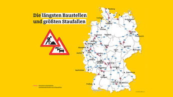 ADAC Verkehr Baustellen Statistik 2018