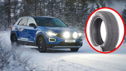 ADAC Winterreifen Test 2024 Goodyear UltraGrip Performance 3 VW T-Roc