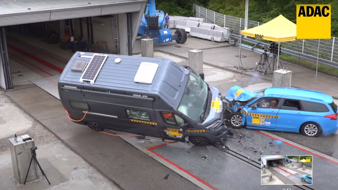 ADAC Wohnmobil Crashtest