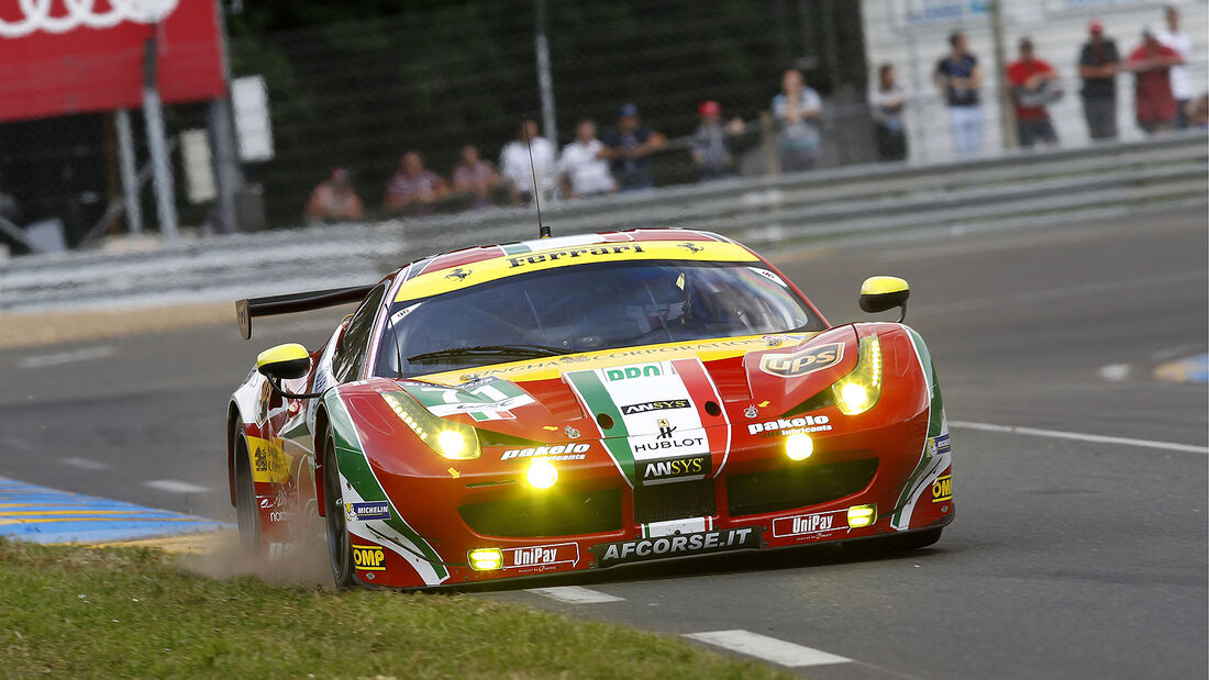 AF Corse - Ferrari 458 Italia - 24h-Rennen - Le Mans 2014 - Qualifikation - GTE-Klasse