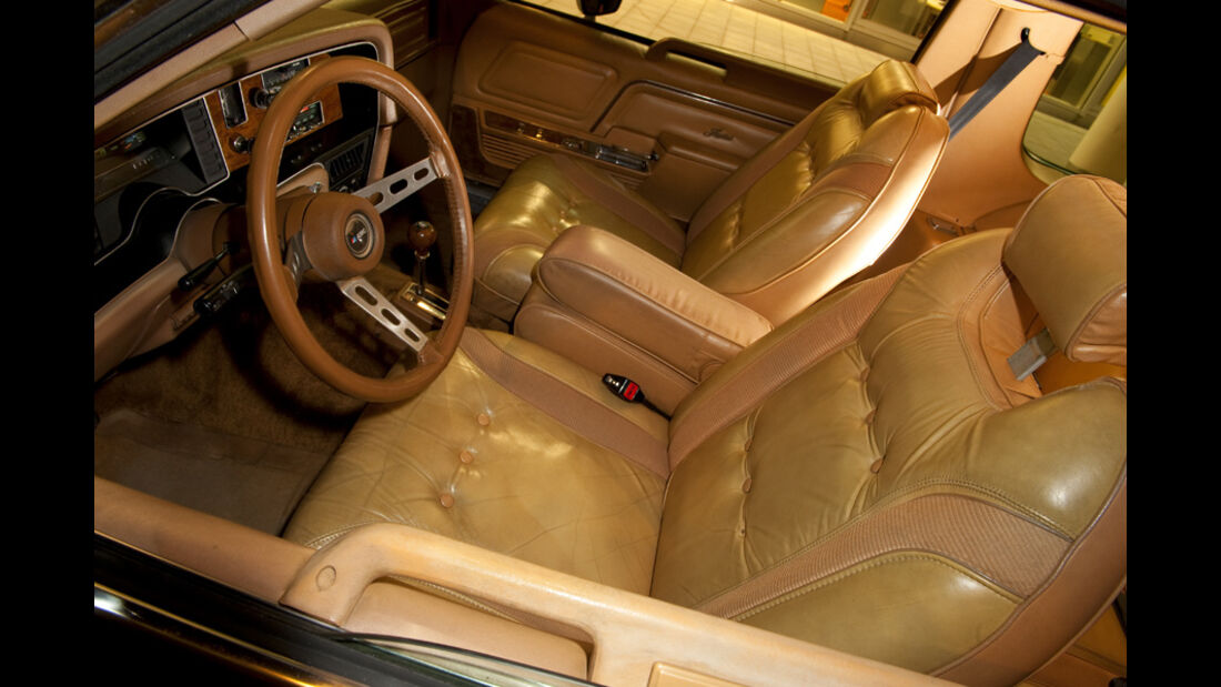 AMC Pacer Limited V8 - Interieur, Sitze, Lenkrad