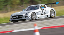 AMG Driving Academy, Mercedes SLS AMG GT3, Seitenansicht