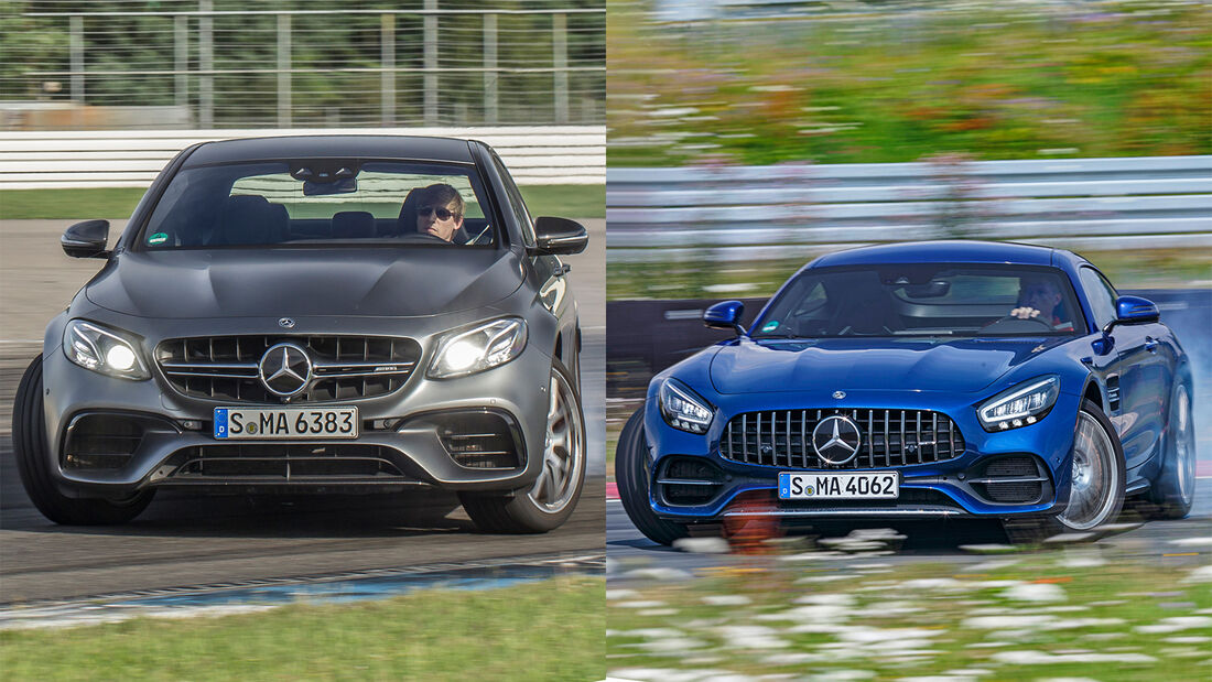 AMG GT und E-Klasse Mercedes