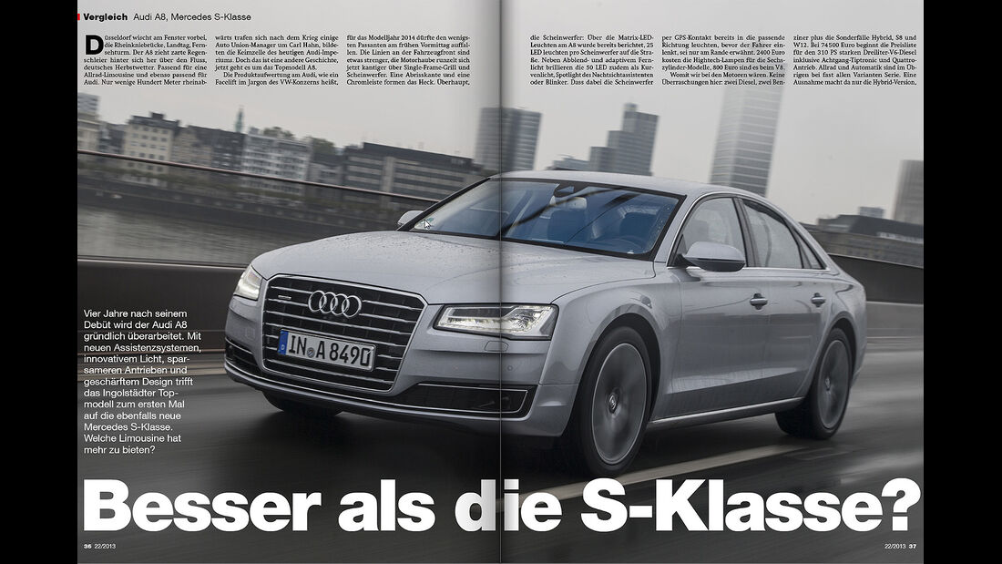 AMS Heft 22/2013 Audi A8