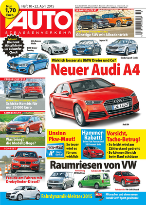 AUTOStraßenverkehr 10 / 2015 Titel