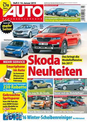 AUTOStraßenverkehr 3 / 2015 Titel