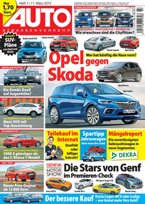 AUTOStraßenverkehr 7 / 2015 Titel