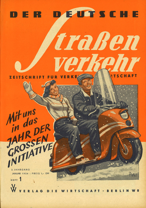 AUTOStraßenverkehr Titel 1953 Heft 01 Vorschau