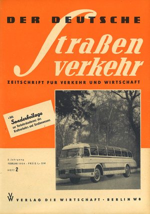 AUTOStraßenverkehr Titel 1953 Heft 02 Vorschau