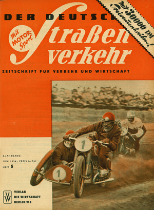 AUTOStraßenverkehr Titel 1953 Heft 06 Vorschau