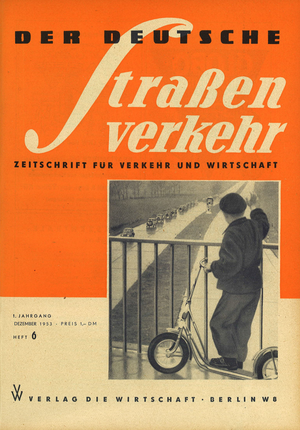 AUTOStraßenverkehr Titel 1953 Heft 06 Vorschau