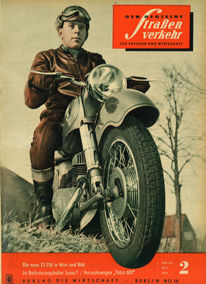 AUTOStraßenverkehr Titel 1956 Heft 02 Vorschau