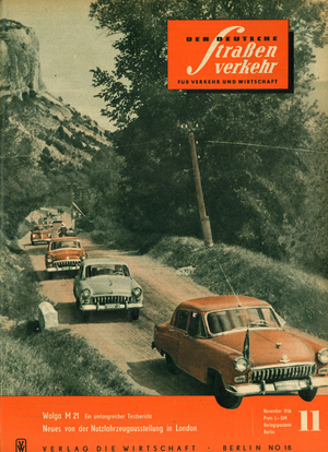 AUTOStraßenverkehr Titel 1956 Heft 11 Vorschau