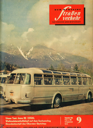 AUTOStraßenverkehr Titel 1963 Heft 09 Vorschau