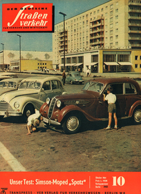 AUTOStraßenverkehr Titel 1964 Heft 10 Vorschau