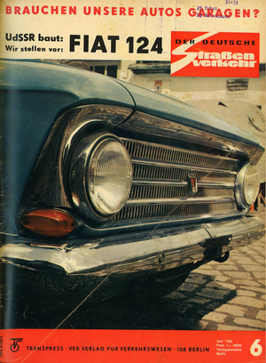 AUTOStraßenverkehr Titel 1966 Heft 06 Vorschau