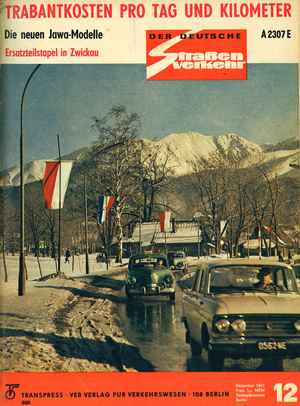 AUTOStraßenverkehr Titel 1967 Heft 12 Vorschau