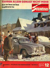 AUTOStraßenverkehr Titel 1968 Heft 12 Vorschau