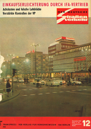 AUTOStraßenverkehr Titel 1969 Heft 12 Vorschau