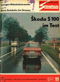 AUTOStraßenverkehr Titel 1970 Heft 11 Vorschau