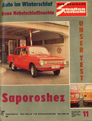 AUTOStraßenverkehr Titel 1971 Heft 11 Vorschau