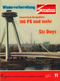 AUTOStraßenverkehr Titel 1972 Heft 11 Vorschau