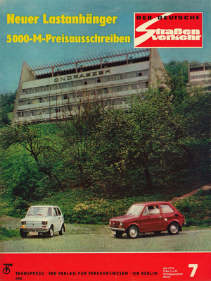 AUTOStraßenverkehr Titel 1974 Heft 07 Vorschau