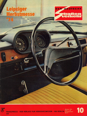 AUTOStraßenverkehr Titel 1974 Heft 10 Vorschau