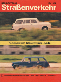 AUTOStraßenverkehr Titel 1977 Heft 10 Vorschau