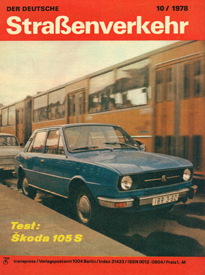 AUTOStraßenverkehr Titel 1978 Heft 10 Vorschau