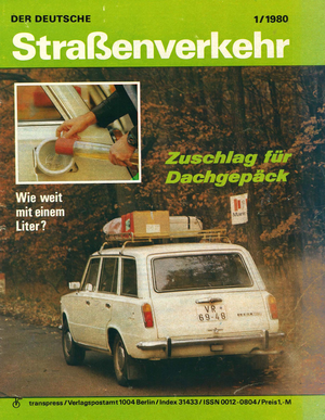 AUTOStraßenverkehr Titel 1980 Heft 01 Vorschau