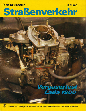 AUTOStraßenverkehr Titel 1980 Heft 12 Vorschau