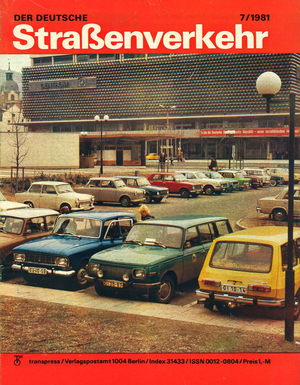 AUTOStraßenverkehr Titel 1981 Heft 07 Vorschau