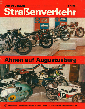 AUTOStraßenverkehr Titel 1981 Heft 09 Vorschau