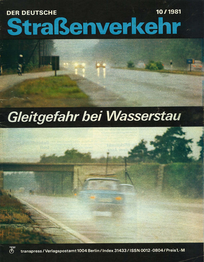 AUTOStraßenverkehr Titel 1981 Heft 10 Vorschau