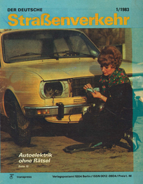 AUTOStraßenverkehr Titel 1983 Heft 01 Vorschau