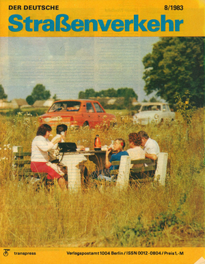 AUTOStraßenverkehr Titel 1983 Heft 08 Vorschau