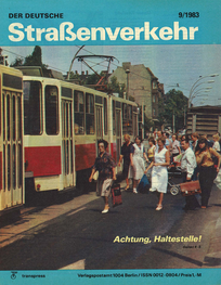 AUTOStraßenverkehr Titel 1983 Heft 09 Vorschau