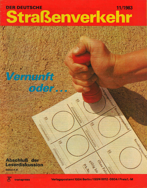 AUTOStraßenverkehr Titel 1983 Heft 11 Vorschau