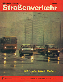 AUTOStraßenverkehr Titel 1984 Heft 02 Vorschau