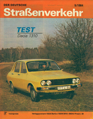 AUTOStraßenverkehr Titel 1984 Heft 05 Vorschau