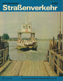 AUTOStraßenverkehr Titel 1984 Heft 06 Vorschau