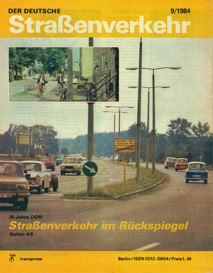 AUTOStraßenverkehr Titel 1984 Heft 09 Vorschau