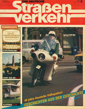 AUTOStraßenverkehr Titel 1985 Heft 06 Vorschau