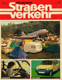 AUTOStraßenverkehr Titel 1985 Heft 08 Vorschau