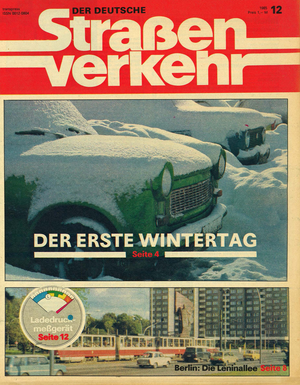 AUTOStraßenverkehr Titel 1985 Heft 12 Vorschau