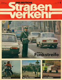 AUTOStraßenverkehr Titel 1986 Heft 05 Vorschau