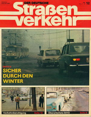 AUTOStraßenverkehr Titel 1986 Heft 12 Vorschau