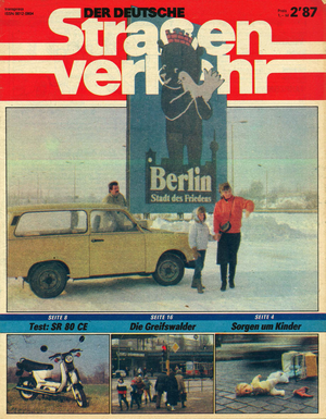 AUTOStraßenverkehr Titel 1987 Heft 02 Vorschau