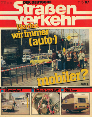 AUTOStraßenverkehr Titel 1987 Heft 05 Vorschau